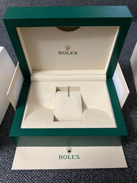 genuine rolex watch box